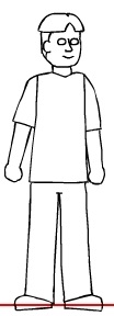 Brad uncoloured